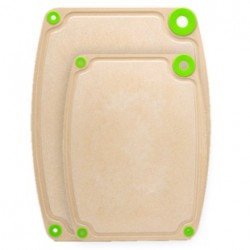 Rice Husk Cutting Board Duo