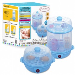 Autumnz 2-in-1 Electric Steriliser / Steamer (Blue)