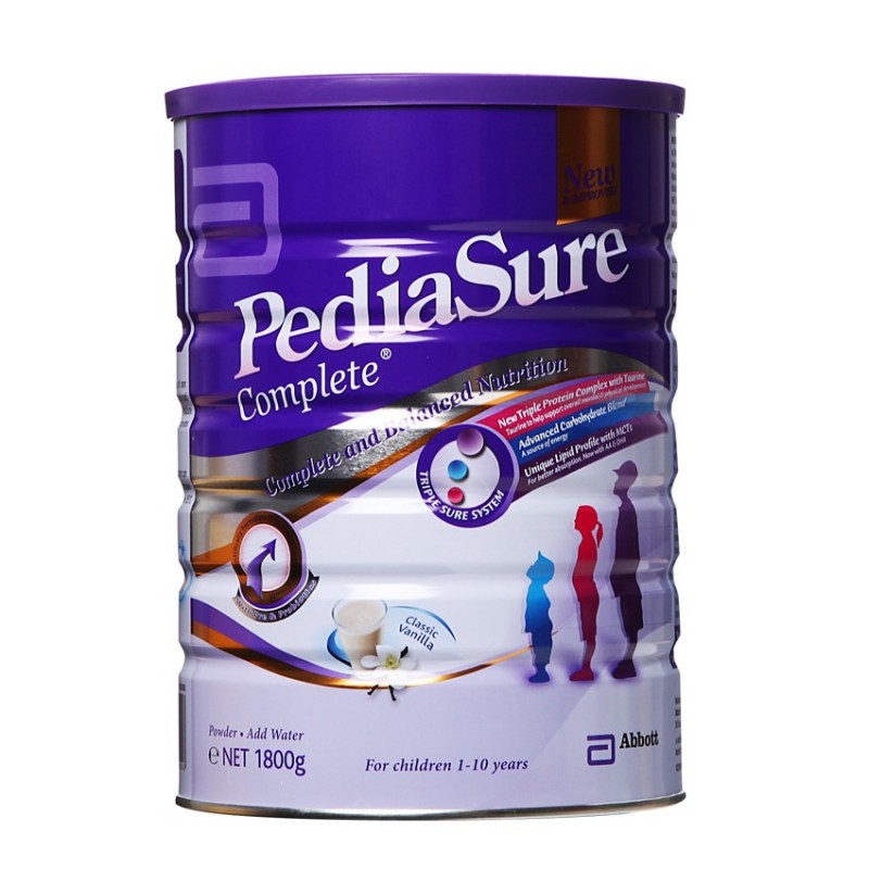 Abbott PediaSure Complete S3S Vanilla (1-10years) 1.6kg | Food